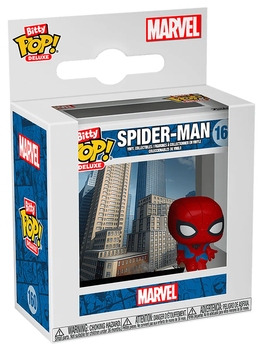 Фигурка Funko Bitty POP! Deluxe Marvel Spider-Man Cityscape
