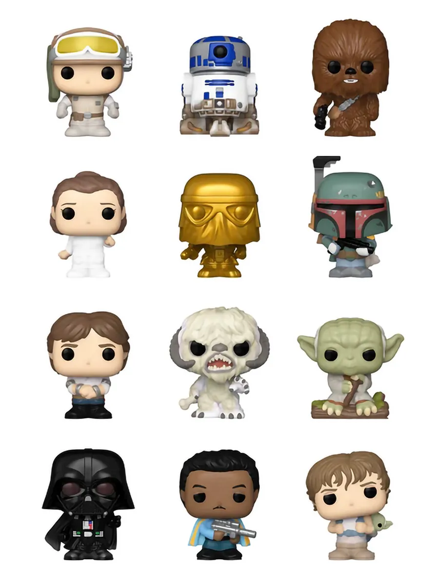 Фигурка Funko Bitty POP! Star Wars Mystery 1 штука в ассорт