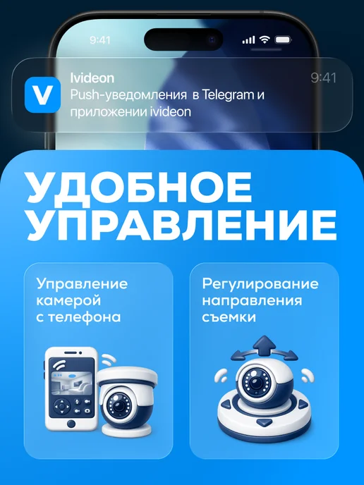 ivideon Комплект видеонаблюдения для ПВЗ с IP-камерой, белый, фото 3