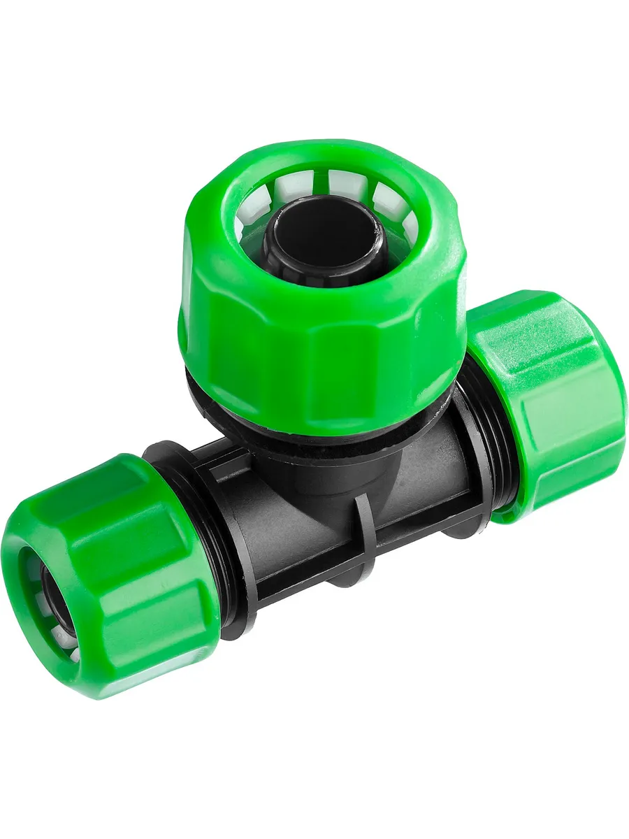 Цанговый тройник 1/2″ х 1/2″ х 3/4″, пластик ABS