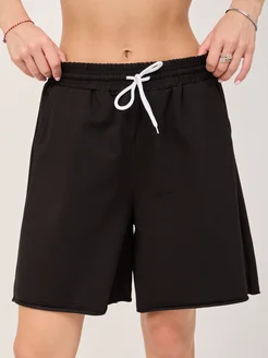 Шорты летние оверсайз 391417140 купить за 418 ₽ в интернет‑магазине Wildberries