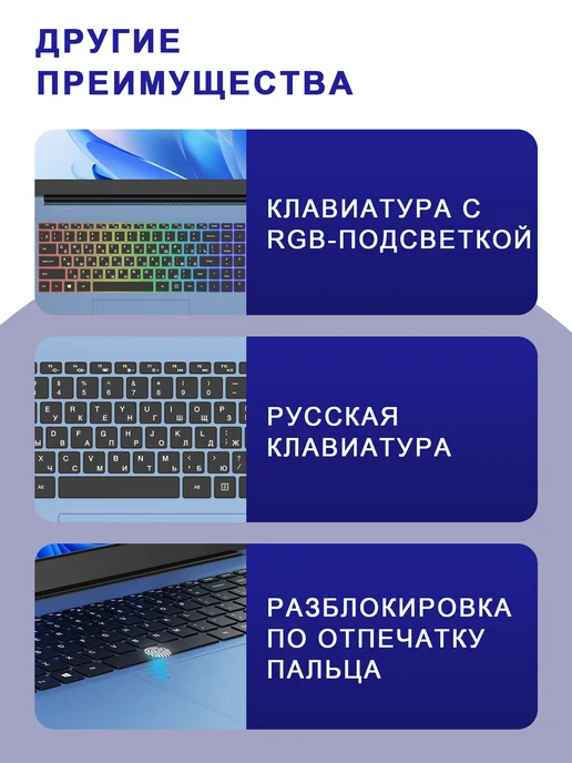 Vicyoung Ноутбук 18.5'' IPS i5 1038NG7 16 512ГБ SSD 10000 мА ч, 512 ГБ, фото 4
