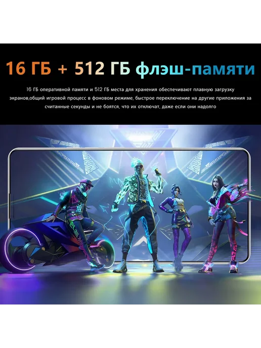 Смартфон Pro Max 2025 I15 Pro Max 16/512 ГБ, черный, фото 6