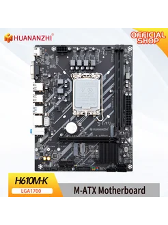 H610M K Huananzhi 391554756 купить за 4 153 ₽ в интернет‑магазине Wildberries