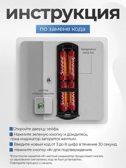 SAFEBURG Сейф для денег и документов SB-200 Black, белый, фото 5