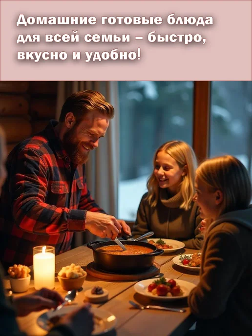 AMENOOR Фасолевый суп в больших порциях — 8 упаковок по 450 г, 450 г, фото 5
